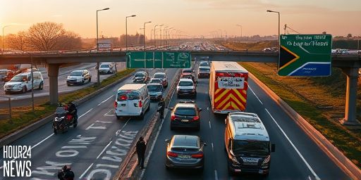 M1 Northbound Closure After Horrific Multi-Vehicle Crash at Glenhove, Johannesburg