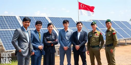 Singapore completes first solar farm at Sembawang Air Base, boosting military sustainability