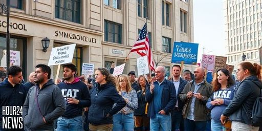 Protesters Rally Near NYC Synagogue, Chant Support for Hamas
