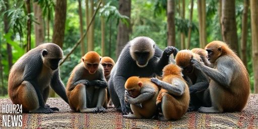 Primates’ same-sex behavior reinforces bonds under environmental stress
