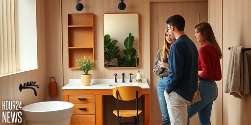 Ashley Tisdale Makes Mid-Century Bathrooms Feel Modern and Fresh