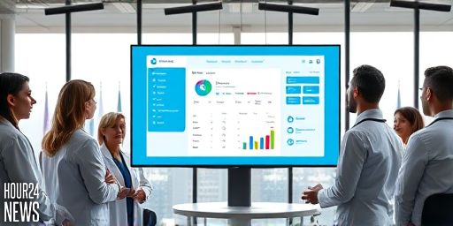 The Down Arrow Button Icon: A Subtle Signal in AI’s Healthcare Race