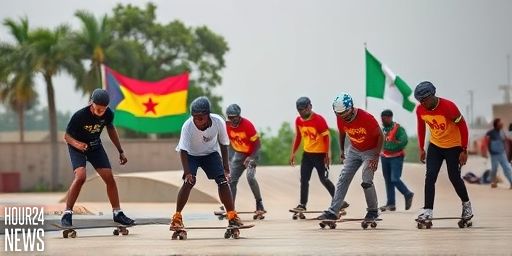 Ghana Skate Makes Historic Debut at Francophonie Youth Skate Championship in Benin