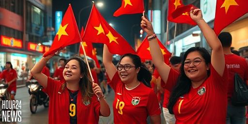 Vietnamese U23 Celebrate Historic Asian Cup Semifinal Breakthrough: A Night of Citywide Jubilation
