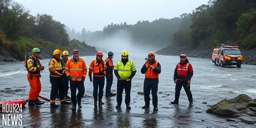 Person Missing After Floodwaters Sweep Vehicle Down Mahurangi River North of Auckland