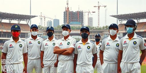 Mumbai Players Mask Up as Pollution Forces Masked Ranji Trophy Start