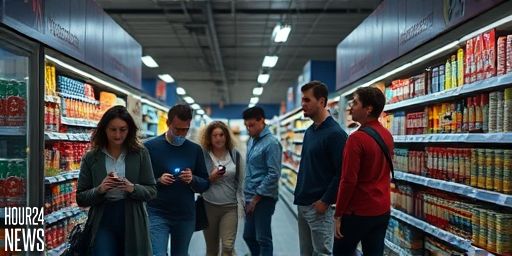 Yea Shoppers Confront Power Outage: Groceries by Torchlight Amid Bushfire Aftermath