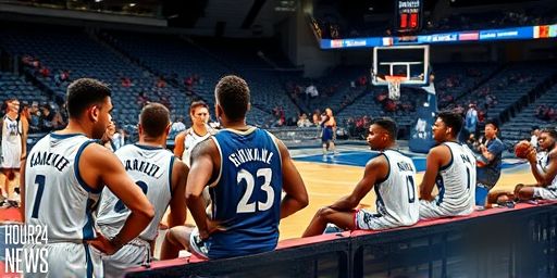 Anthony Edwards Leaves Bench During Timberwolves’ Timeout in Loss to Hawks