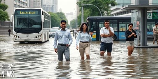 Jakarta Grapples with Floods: 16 Neighborhoods and 10 Roads Affected After Heavy Rains
