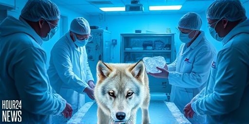 Researchers recover a woolly rhino genome from inside a frozen wolf’s stomach