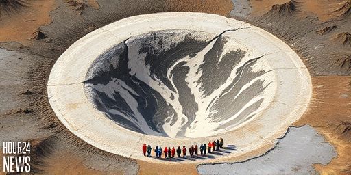 Canadian Crater Inspires ‘Marbled Meat’ Image of the Day (Jan 6, 2026)