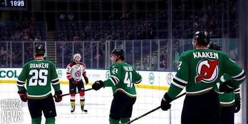 Seattle Kraken Rally to Beat Devils: Beniers, Catton Shine