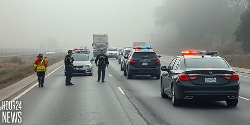 10 Injured in 59-Vehicle Pileup on Fog-Shrouded California Highway