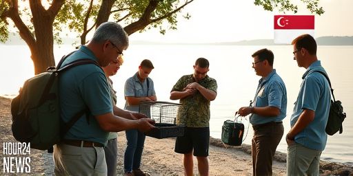 Bird Rescued After Snagging Fishing Line at Lower Seletar Reservoir