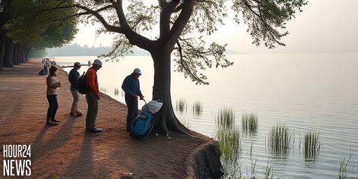 Bird Rescued After Getting Snagged by Fishing Line at Lower Seletar Reservoir
